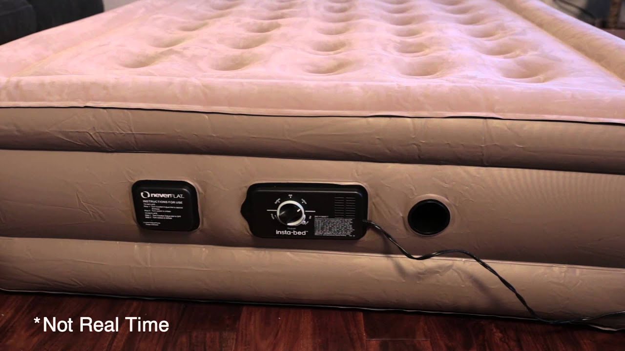 eddie bauer queen insta bed air mattress